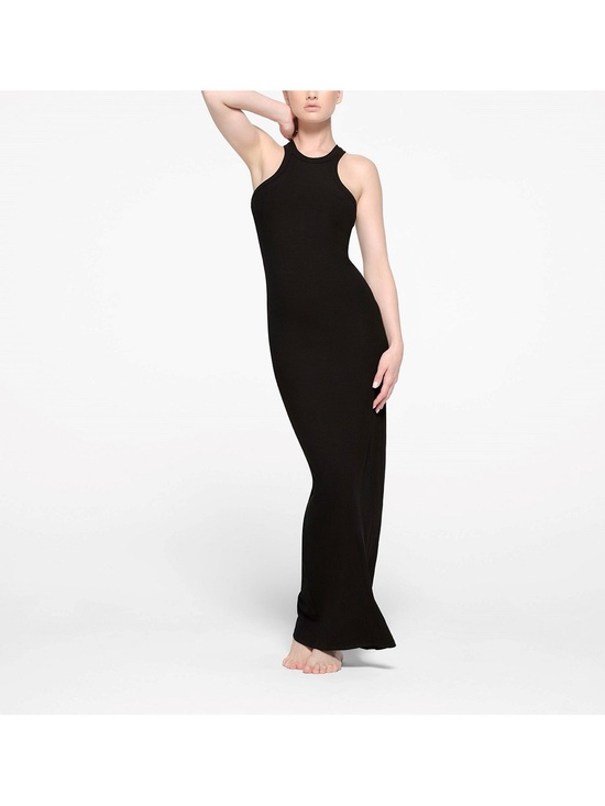 SKIMS Dresses & Skirts - SKIMS Black Racerback Maxi Dress